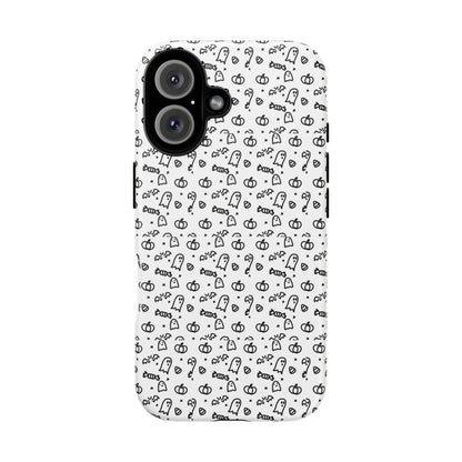 Cute Ghost & Pumpkin Phone Case