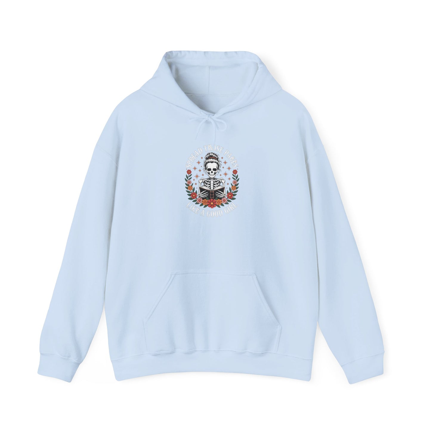 Day of the Dead Sugar Skull Hoodie – Floral Calavera Graphic Sweatshirt