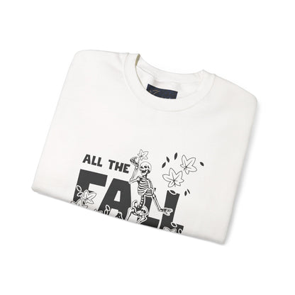 Fall Vibes Crewneck Sweatshirt, ALL THE FALL THINGS.