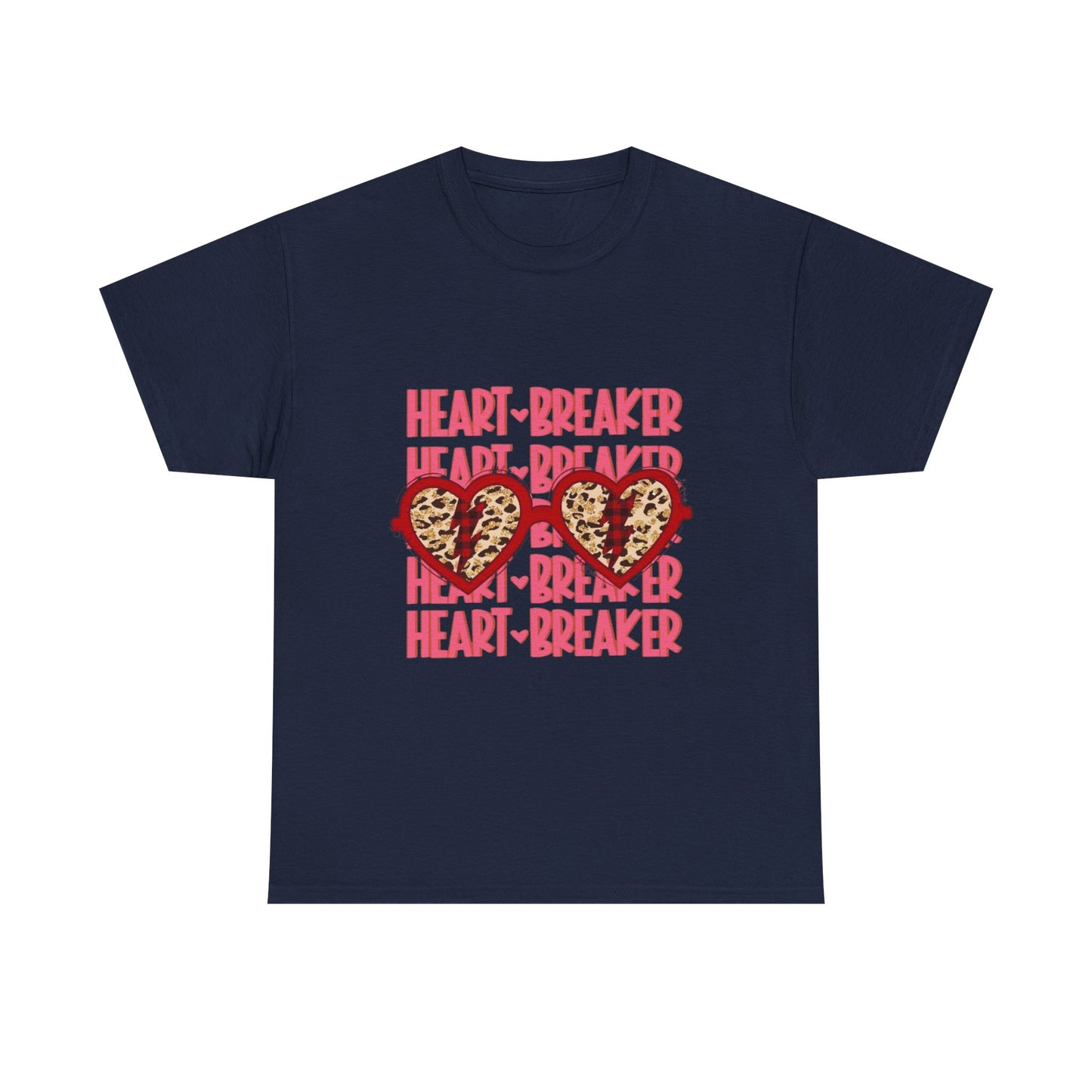 Heartbreaker Leopard Heart Graphic Tee