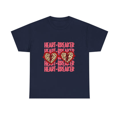 Heartbreaker Leopard Heart Graphic Tee