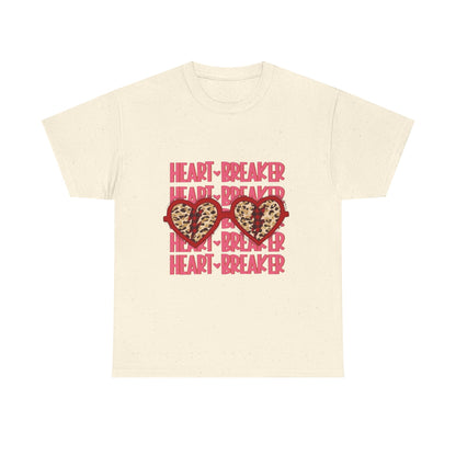 Heartbreaker Leopard Heart Graphic Tee