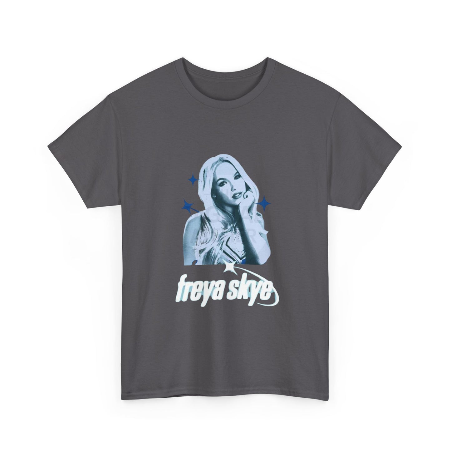 Freya Skye Graphic Tee — Retro Pop Star Portrait Shirt