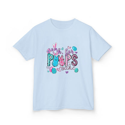 Kids Tee — "Pops" Cute Colorful Bunny Hearts Design (Children’s Graphic T-Shirt)