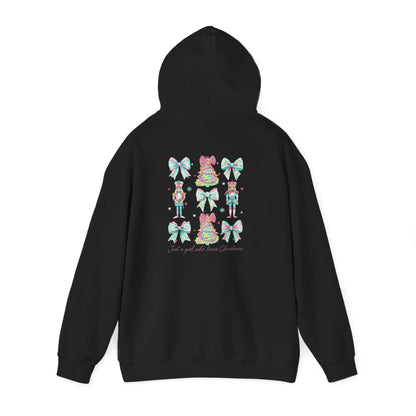 Just a Girl Who Loves Christmas- Whimsical Hooded Sweatshirt
