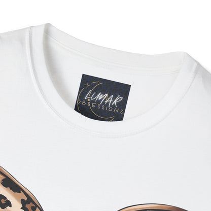 Wifey Leopard Bow T-Shirt — 'WIFEY' Leopard Print Bow Tee