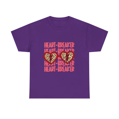 Heartbreaker Leopard Heart Graphic Tee