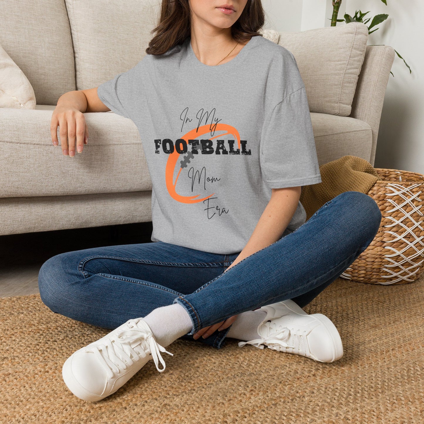 Football Mom T-Shirt — "In My Football Era" Casual Fan Tee