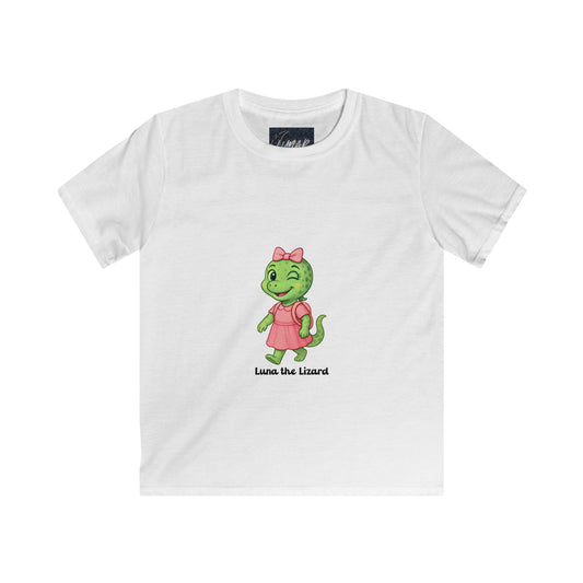 Cute kids' Luna the Lizard Tee