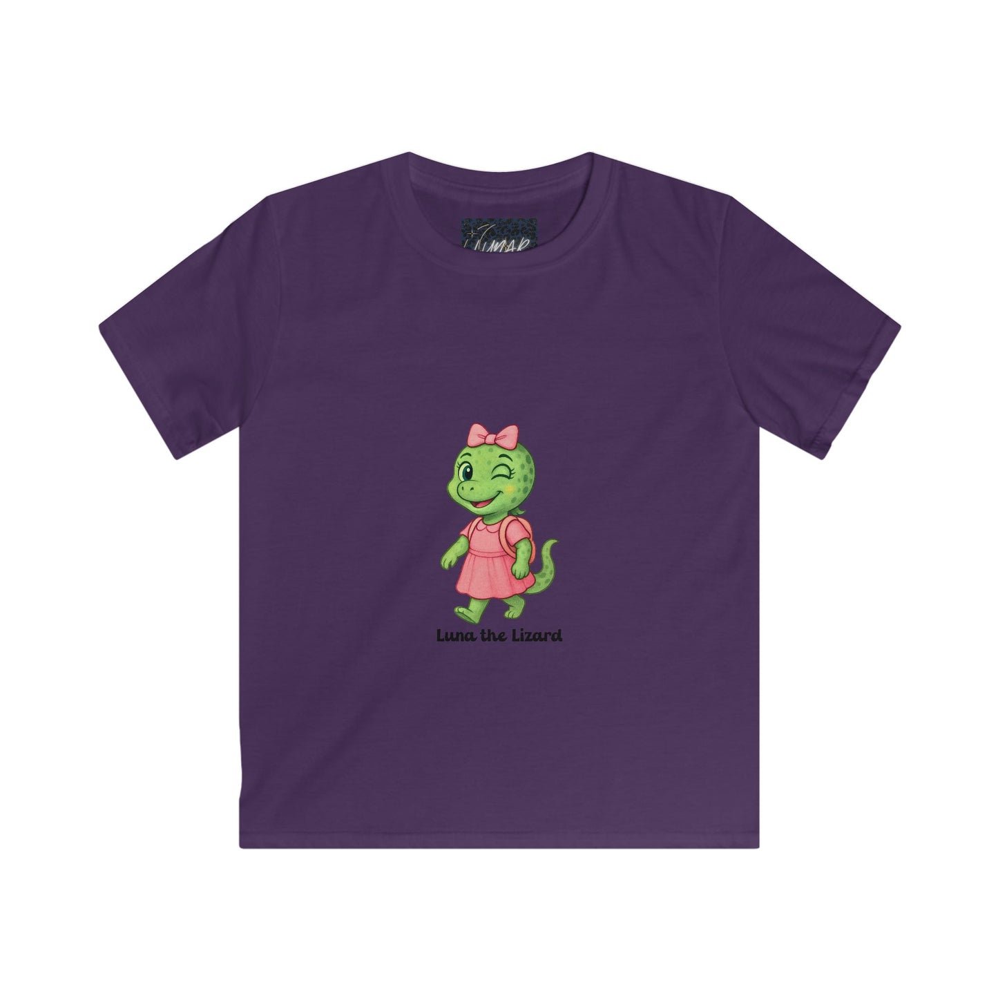 Cute kids' Luna the Lizard Tee