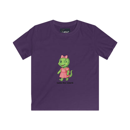 Cute kids' Luna the Lizard Tee