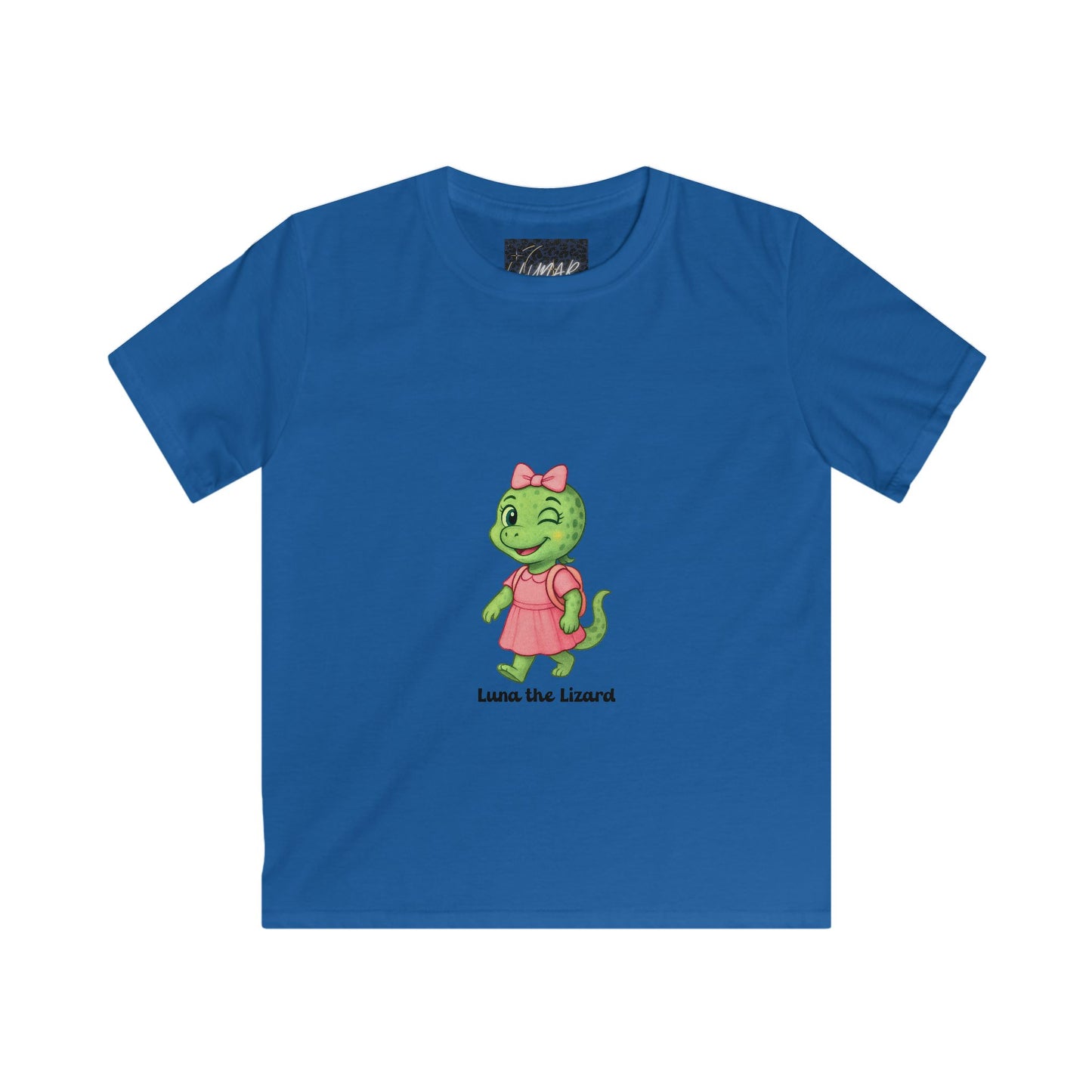 Cute kids' Luna the Lizard Tee