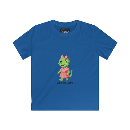 Cute kids' Luna the Lizard Tee