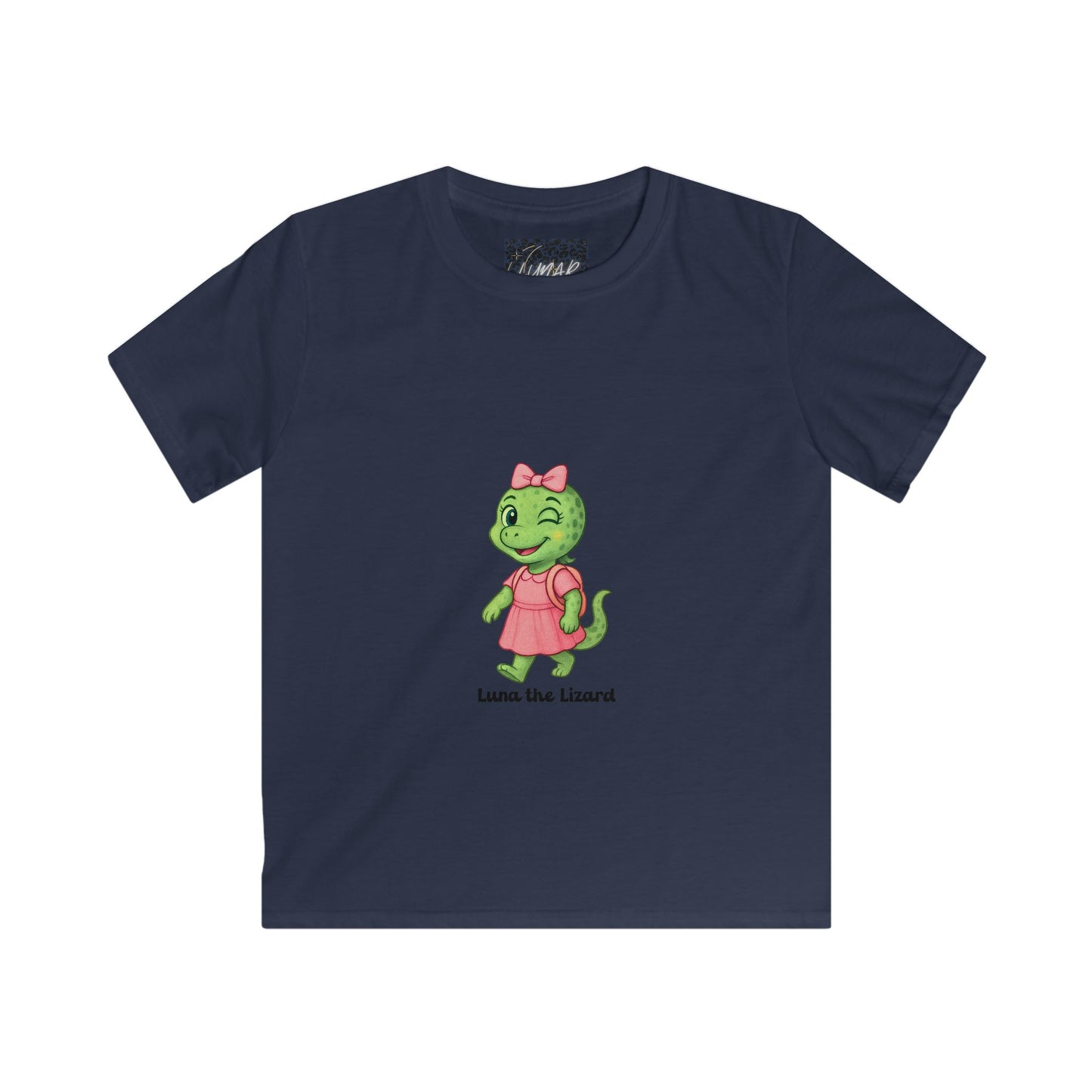 Cute kids' Luna the Lizard Tee