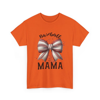 Baseball Mama T-Shirt – Mom Bow Soft Cotton Tee