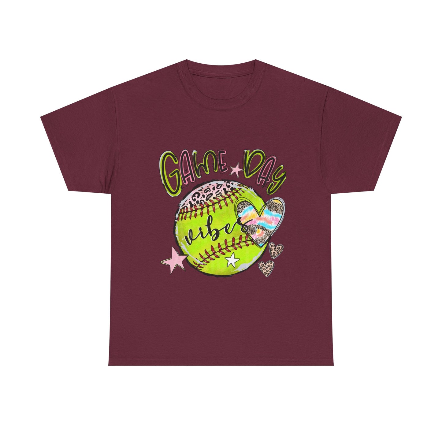 Softball- Game Day- Unisex Heavy Cotton Tee