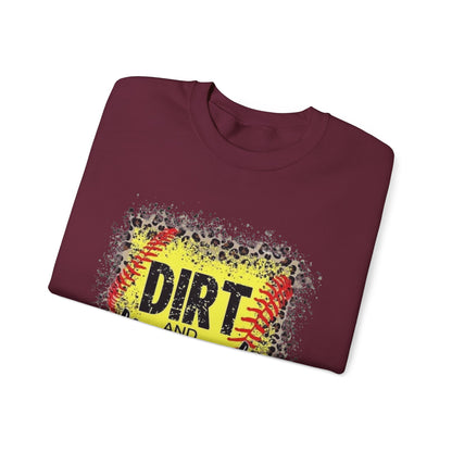 Dirt and Diamonds Sweatshirt — Baseball-Inspired Crewneck for Players & Fans