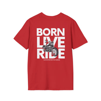 Adventure Ride Unisex T-Shirt - Motorcycle Graphic Tee, Perfect for Bikers, Gift for Riders, Casual Wear, Summer Outfit