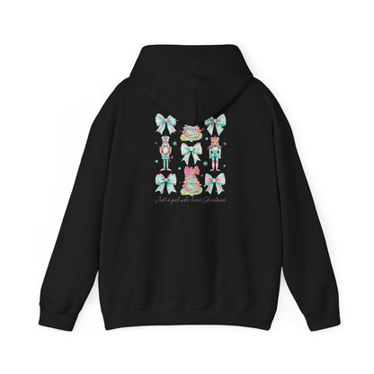 Just a Girl Who Loves Christmas- Whimsical Hooded Sweatshirt