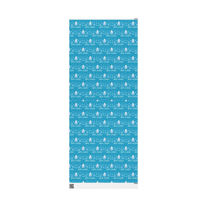 Winter Themed Wrapping Paper for Holidays, Gift Wrap