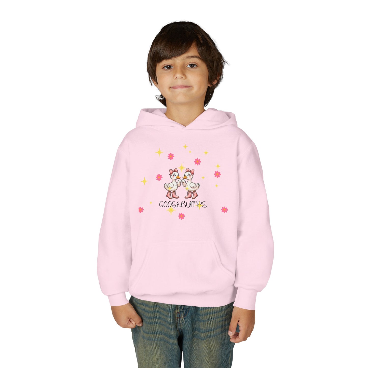 Goose Bumps! Youth Hoodie, Pet Lover Gift, Spring Fashion, Kids Sweatshirt, Birthday Present, Adorable Animal Design