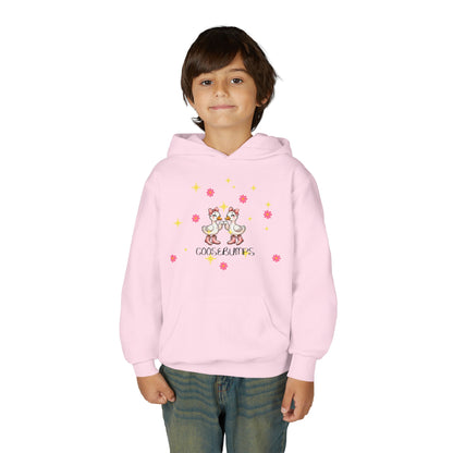 Goose Bumps! Youth Hoodie, Pet Lover Gift, Spring Fashion, Kids Sweatshirt, Birthday Present, Adorable Animal Design