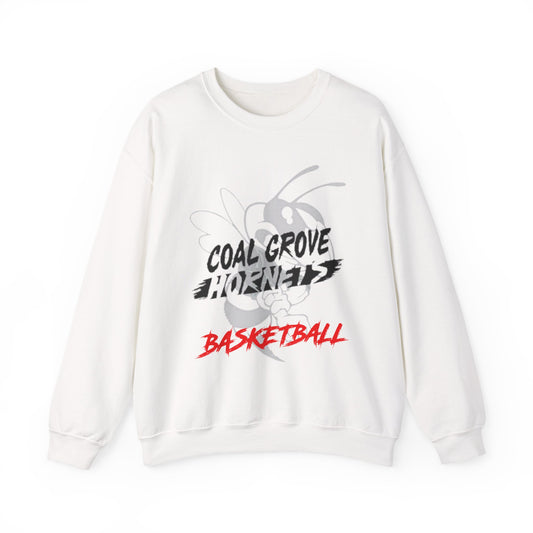 Coal Grove Hornets Basketball Crewneck Sweatshirt — Personalized ‘Kerns #52’ Team Pullover