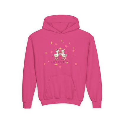 Goose Bumps! Youth Hoodie, Pet Lover Gift, Spring Fashion, Kids Sweatshirt, Birthday Present, Adorable Animal Design