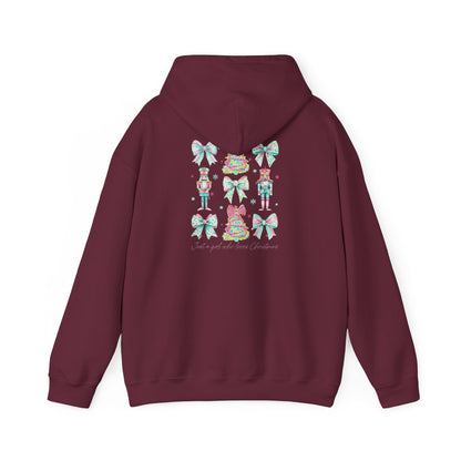 Just a Girl Who Loves Christmas- Whimsical Hooded Sweatshirt
