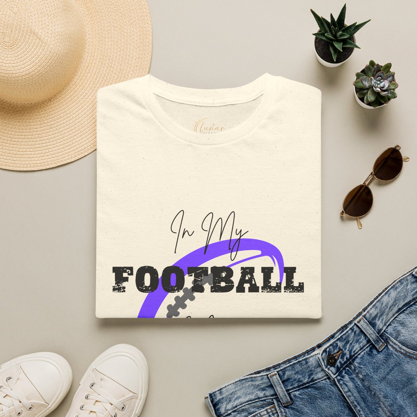 Football Mom T-Shirt — "In My Football Era" Graphic Tee