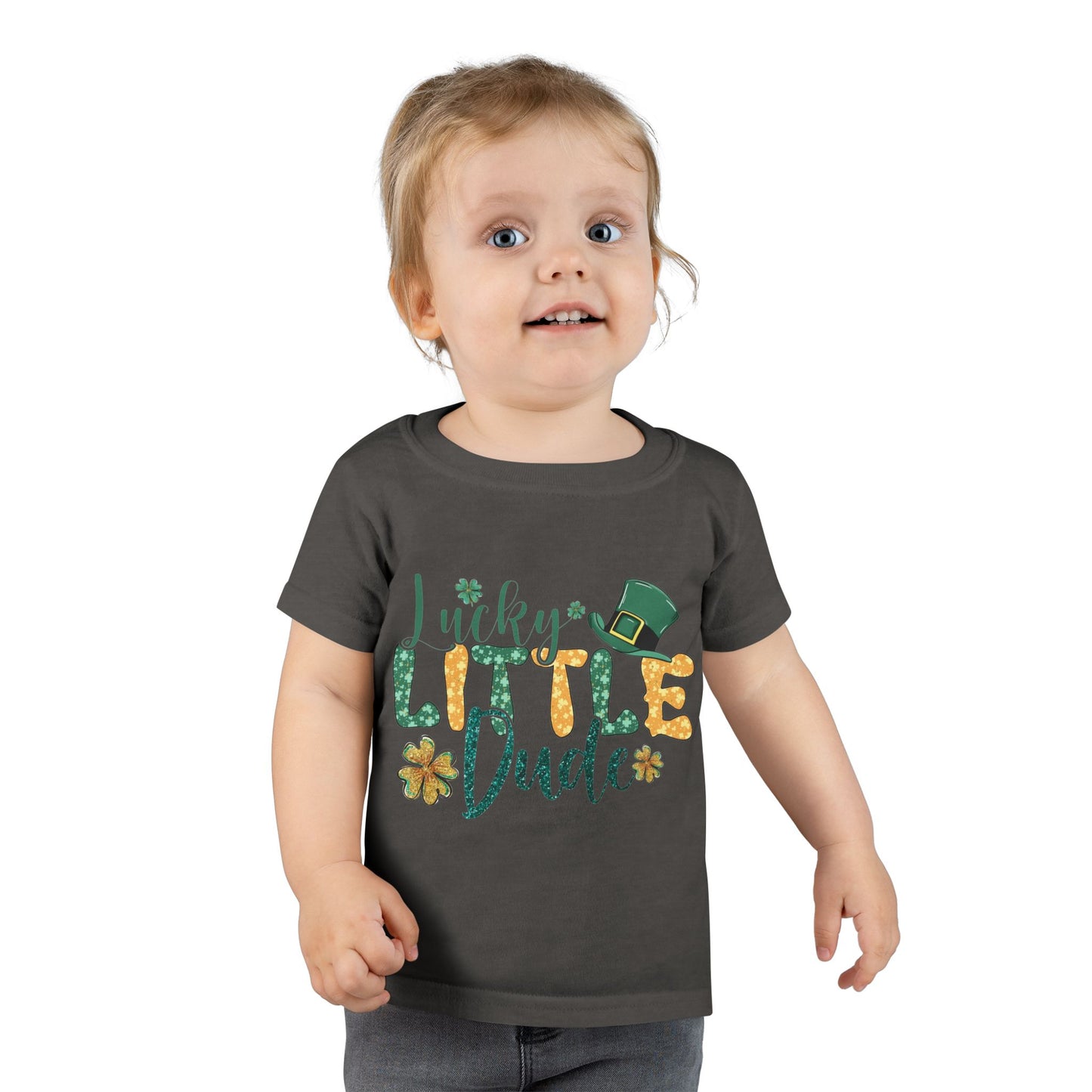 St. Patrick's Day Toddler T-Shirt — Lucky Little Dude Graphic Tee