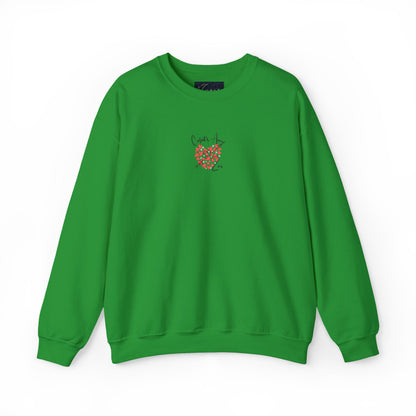 Embroidered Cupid's Arrow Merch-  Crewneck Sweatshirt