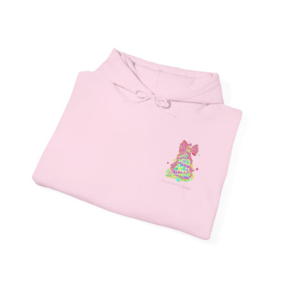Just a Girl Who Loves Christmas- Whimsical Hooded Sweatshirt