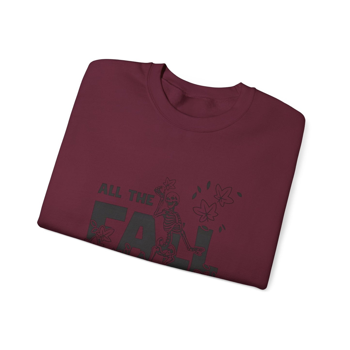 Fall Vibes Crewneck Sweatshirt, ALL THE FALL THINGS.