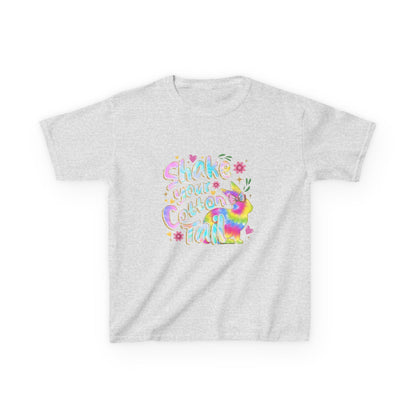 Kids Tee — 'Shake Your Rainbow Tail' Colorful Unicorn Shirt