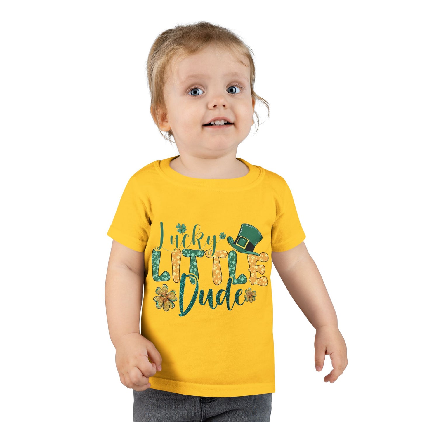 St. Patrick's Day Toddler T-Shirt — Lucky Little Dude Graphic Tee