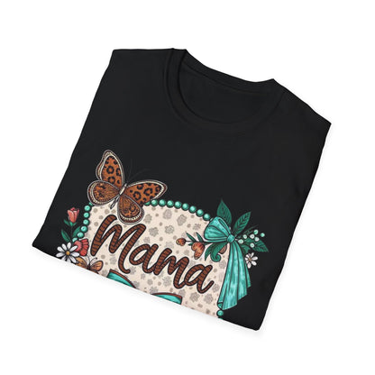 Mama Floral Tee — Boho Butterfly Mother’s Day T-Shirt