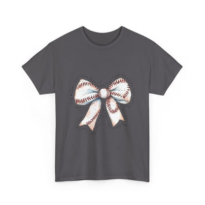 Bow Stitch Tee — Cute Hand-Drawn Ribbon Graphic T-Shirt
