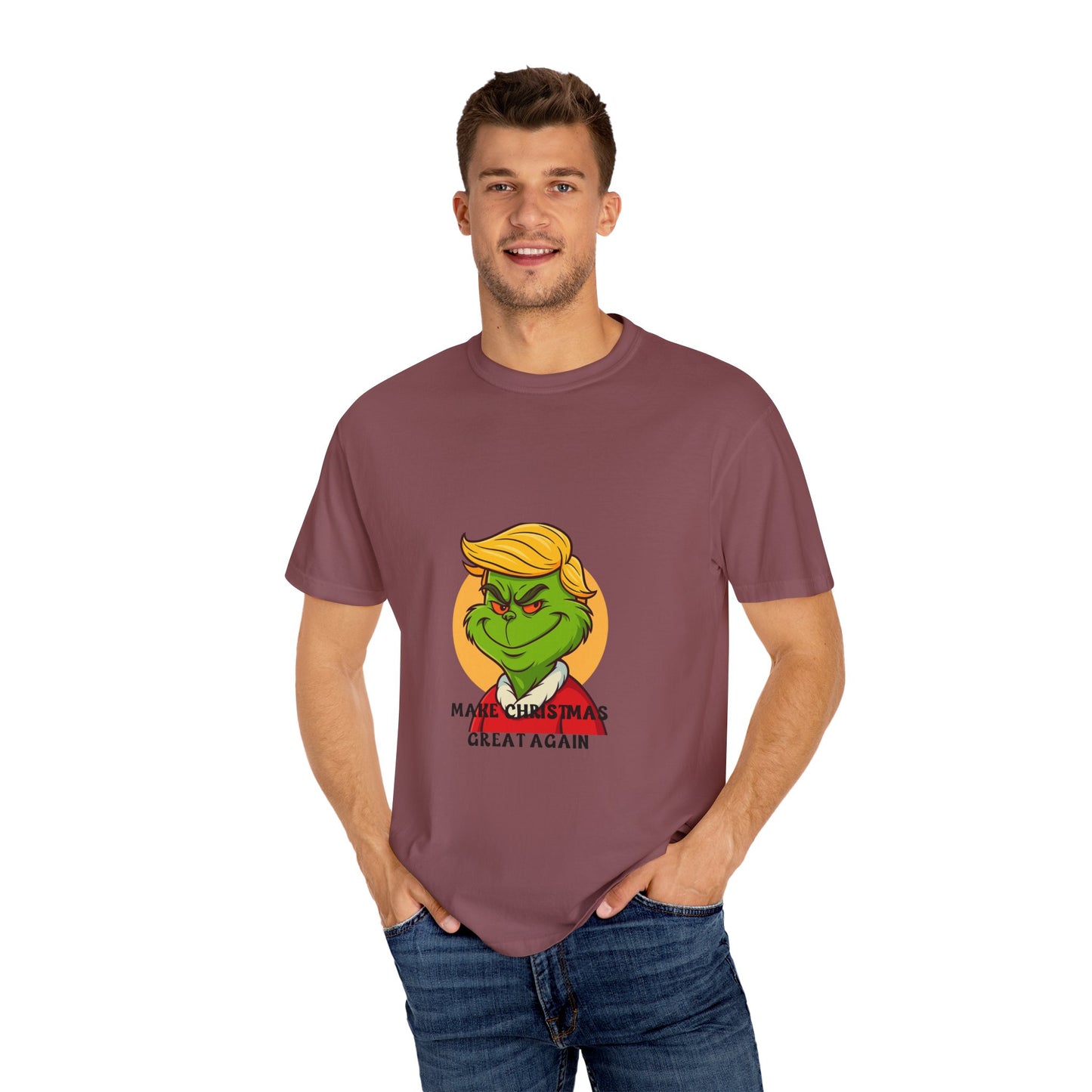 Make Christmas Great Again- Grinch/Trump T-Shirt