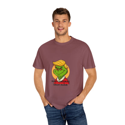 Make Christmas Great Again- Grinch/Trump T-Shirt