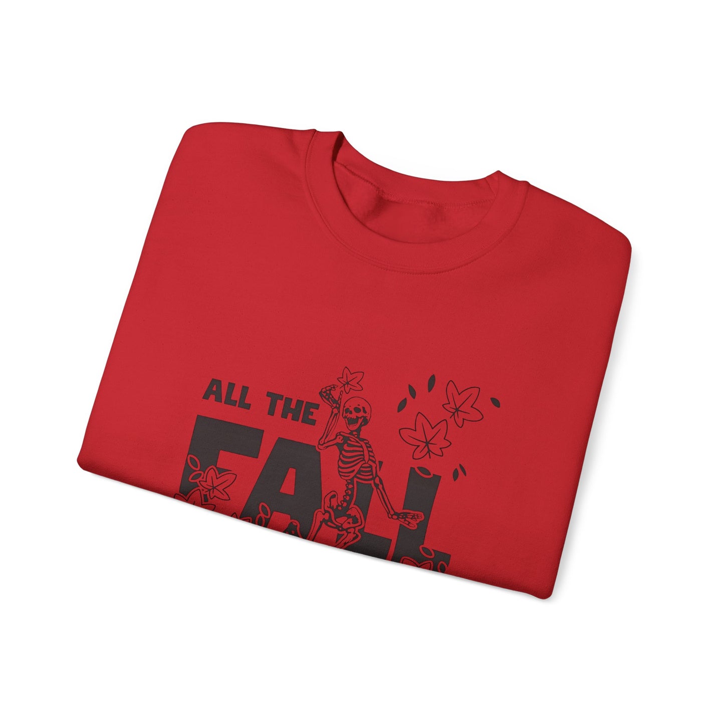 Fall Vibes Crewneck Sweatshirt, ALL THE FALL THINGS.