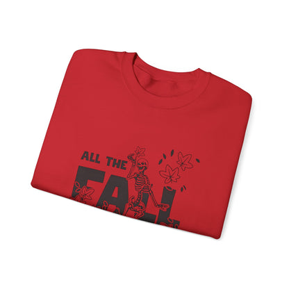 Fall Vibes Crewneck Sweatshirt, ALL THE FALL THINGS.