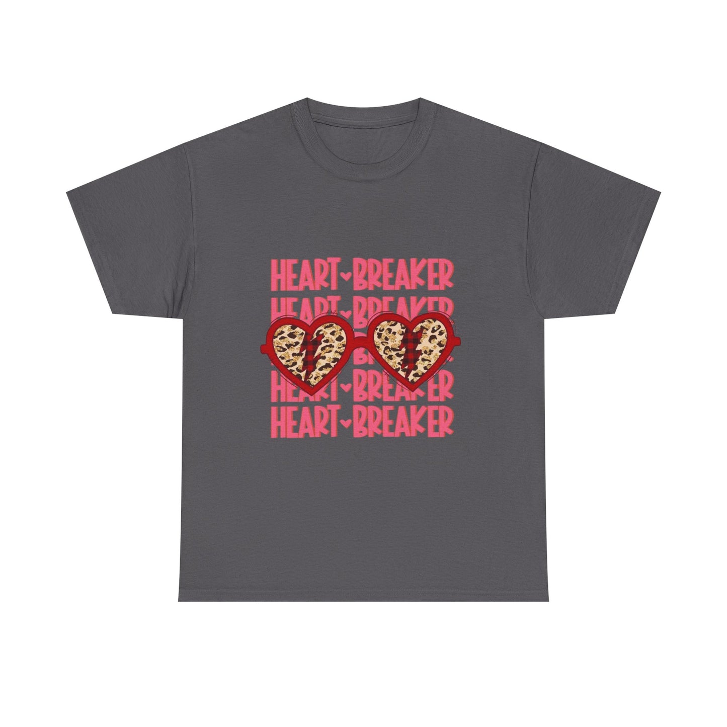Heartbreaker Leopard Heart Graphic Tee