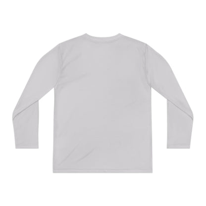 Youth Long Sleeve Ghost Tee, Halloween Shirt, Pumpkin Design, Cute Apparel, Kids' Holiday Wear, Spooky Fun Top