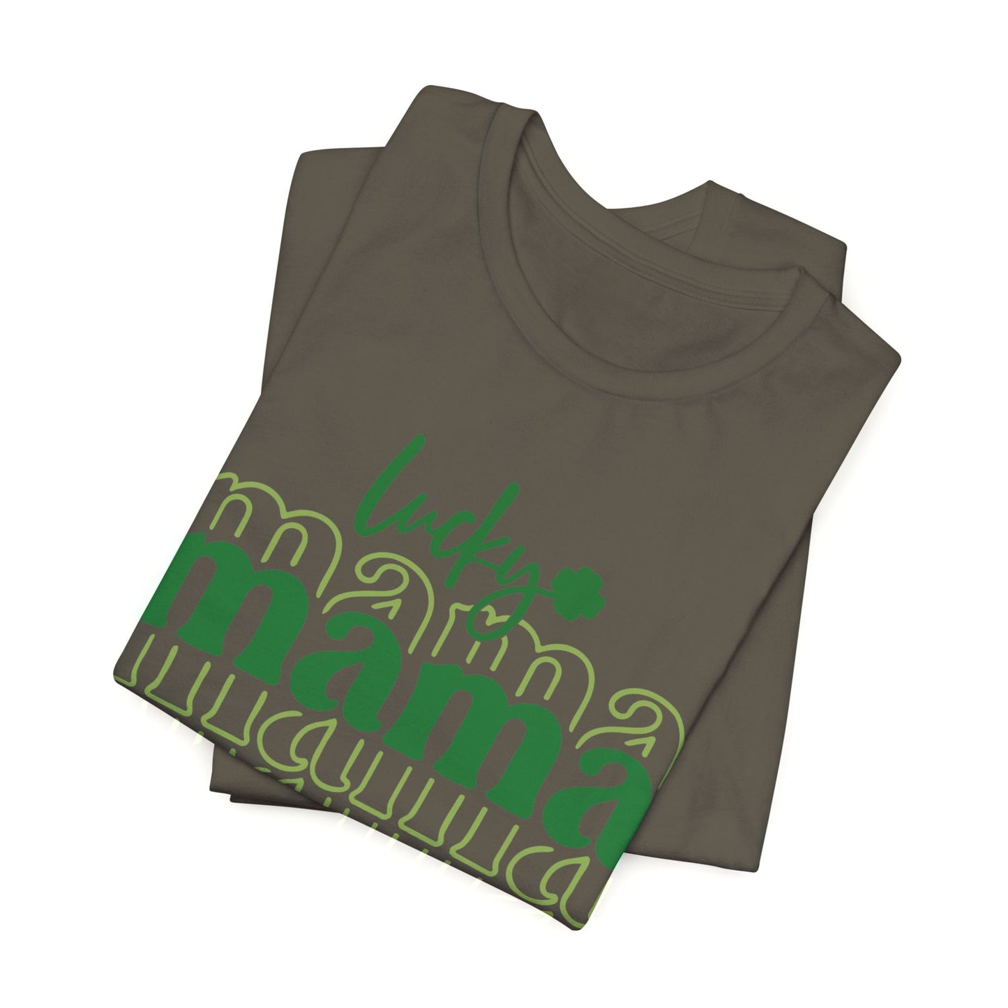 Lucky Mama T‑Shirt — St. Patrick’s Day Green Mama Tee