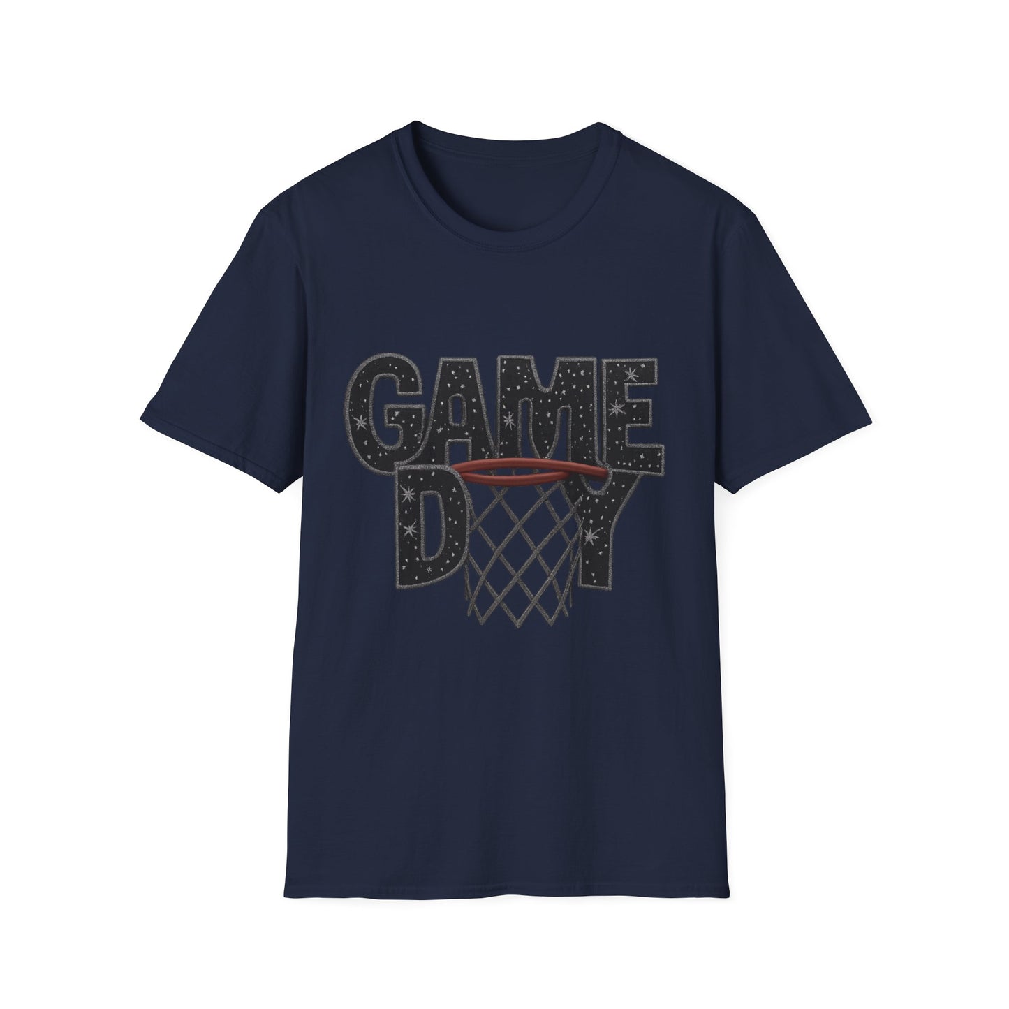 Game Day Basketball T-Shirt — Hoop & Net Sport Tee