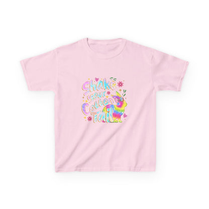 Kids Tee — 'Shake Your Rainbow Tail' Colorful Unicorn Shirt