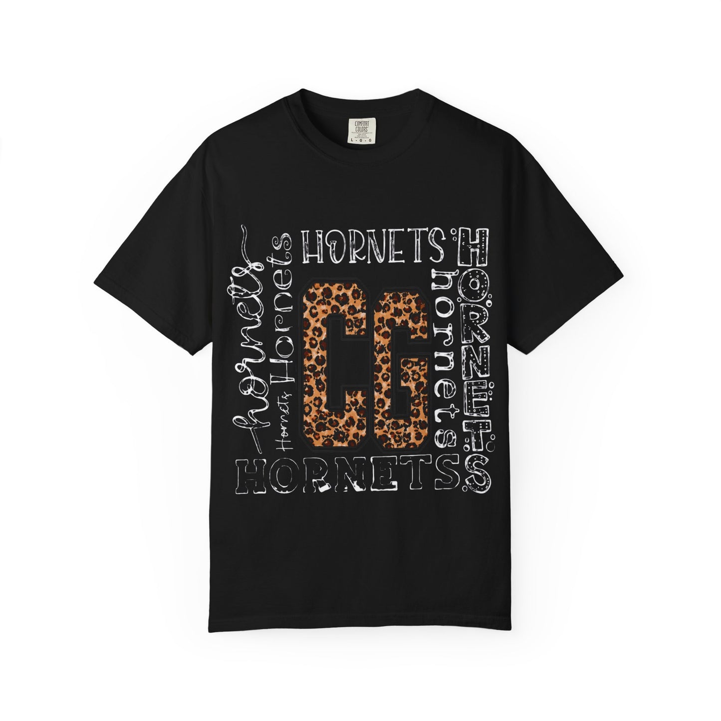 CG Hornets Spirit Leopard Print Graphic Tee | School Spirit