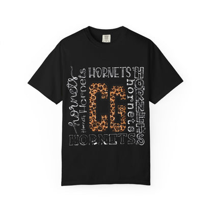 CG Hornets Spirit Leopard Print Graphic Tee | School Spirit