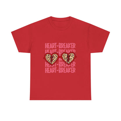 Heartbreaker Leopard Heart Graphic Tee